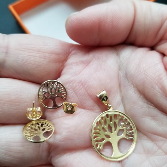 Set - Earring and pendant - Picture 6 of 7